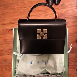 Brand:Off White - Black Tote bag